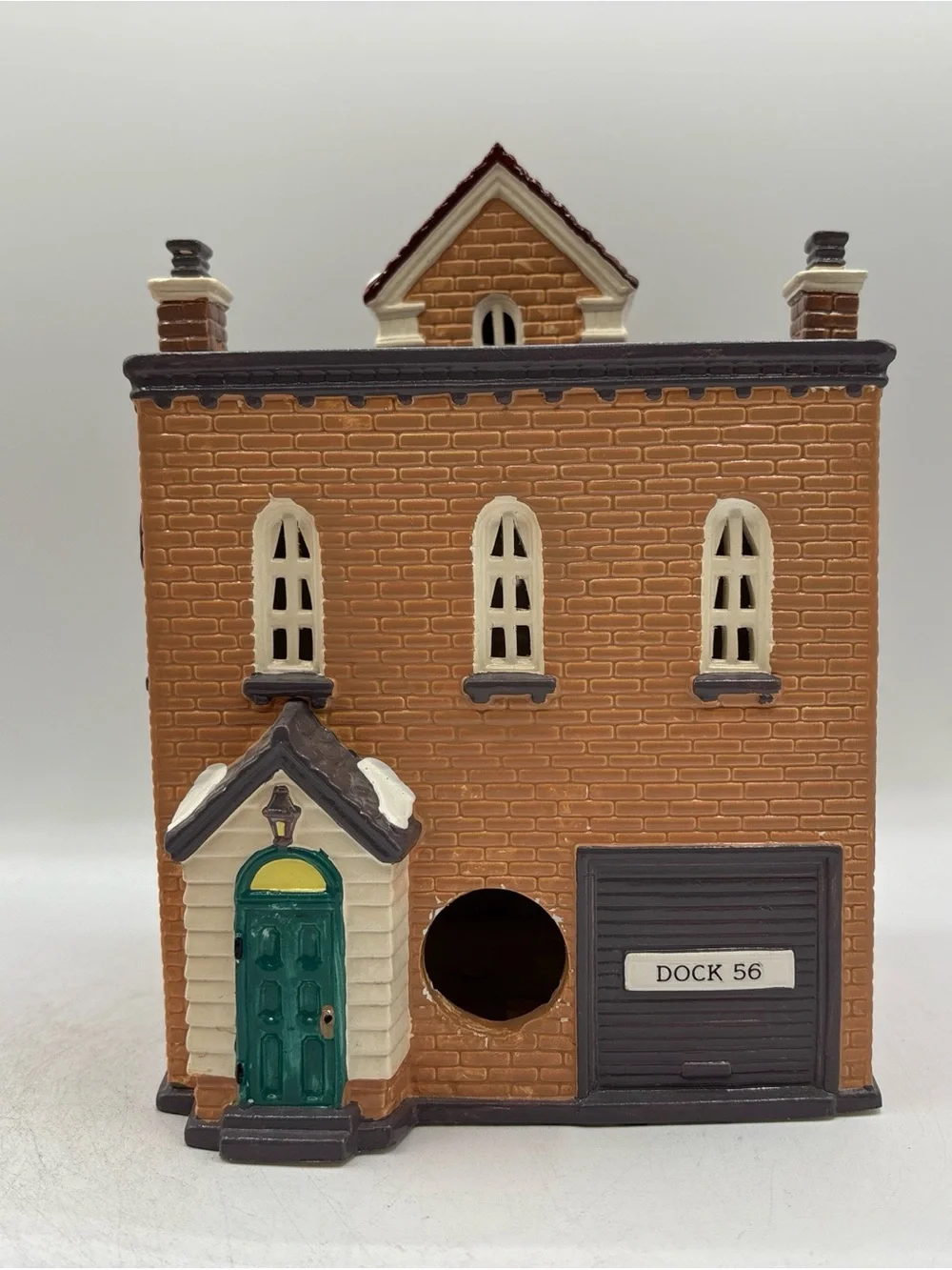 Department 56 1992 Vintage Original Snow Village Print Shop & Village News 54259